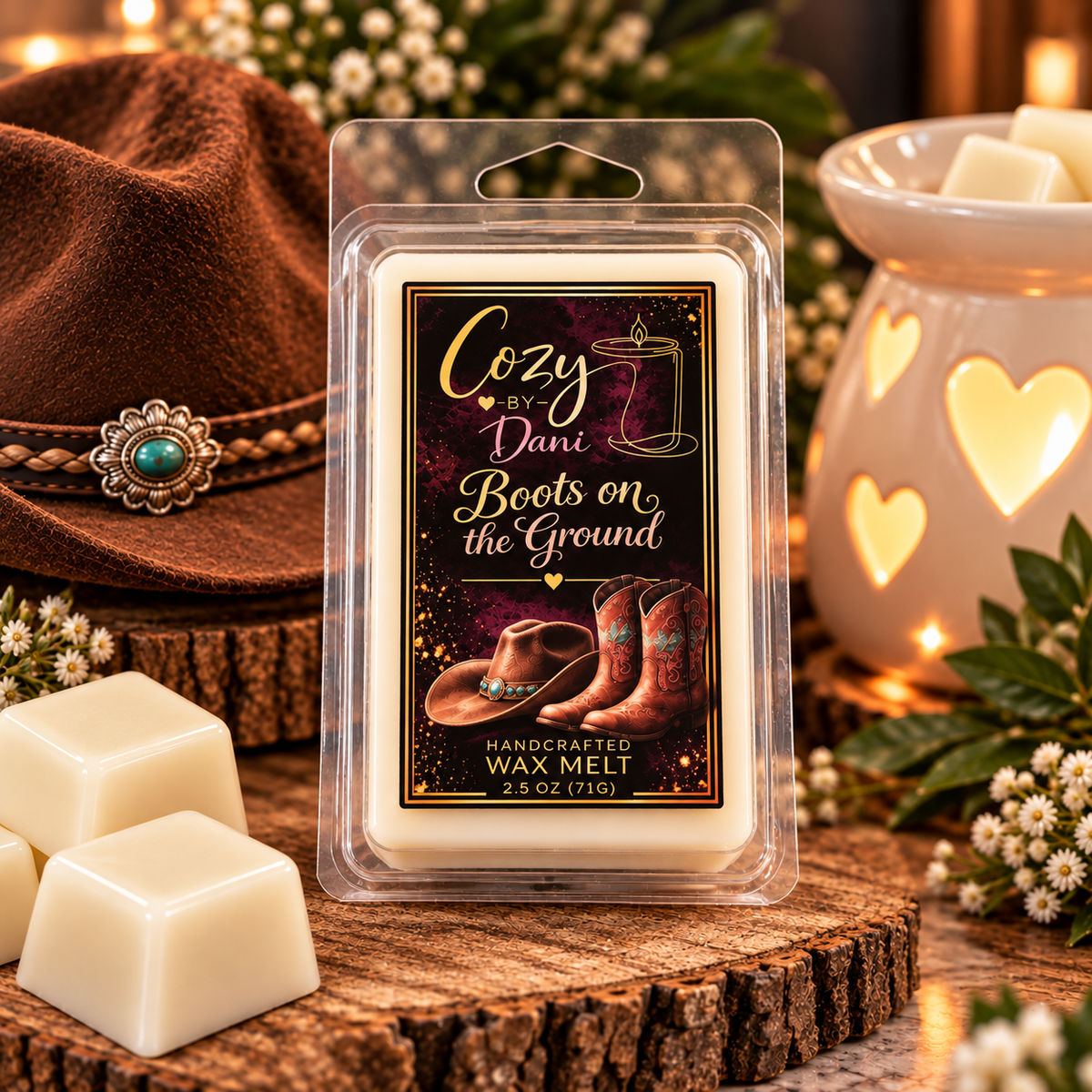 Boots on the Ground Clamshell Wax Melts