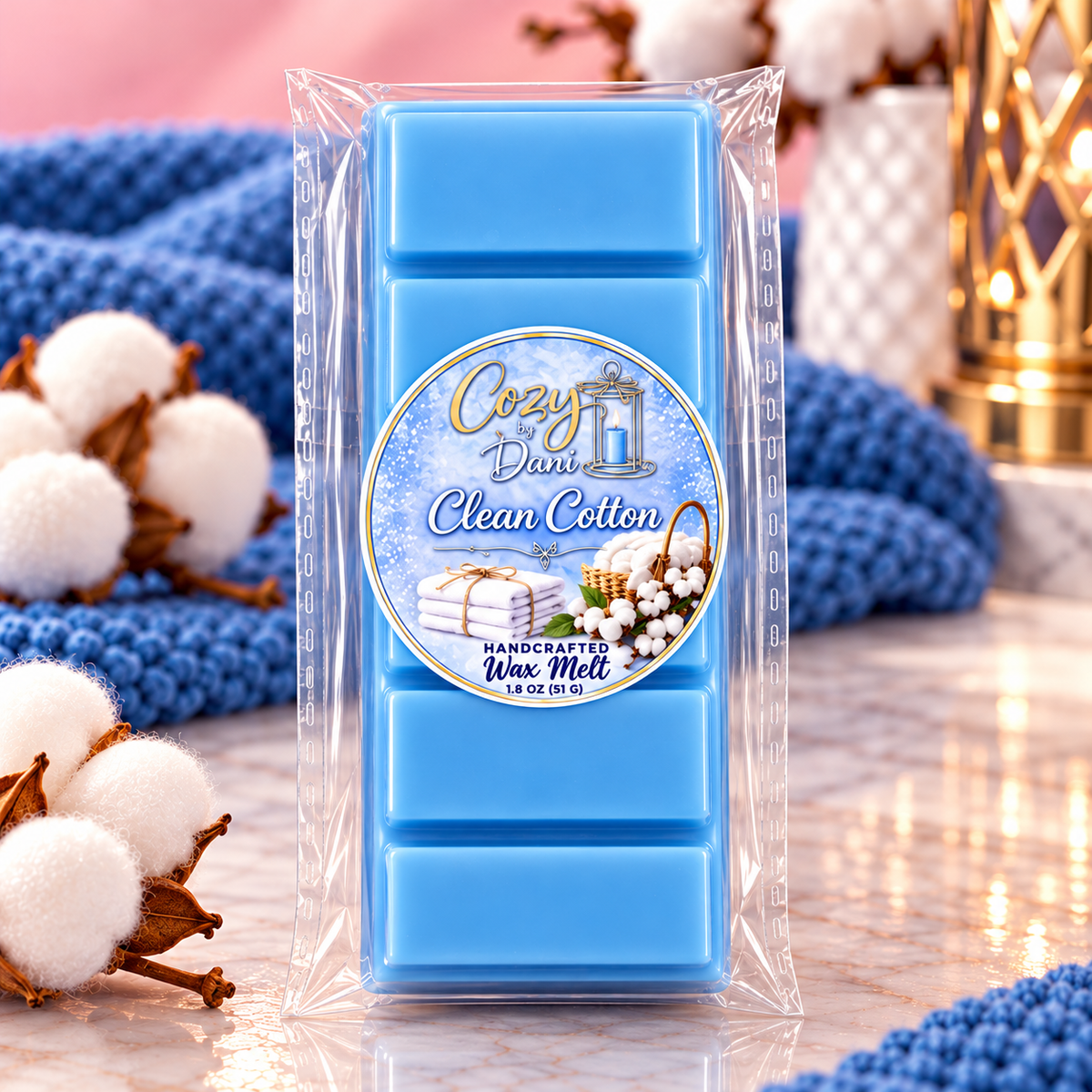 Clean Cotton Snap Bar