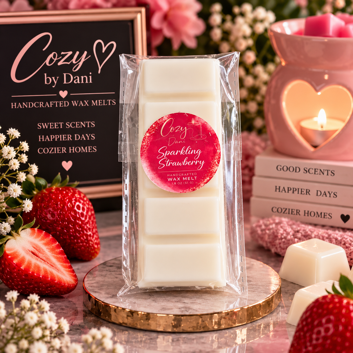 Sparkling Strawberry Snap Bar