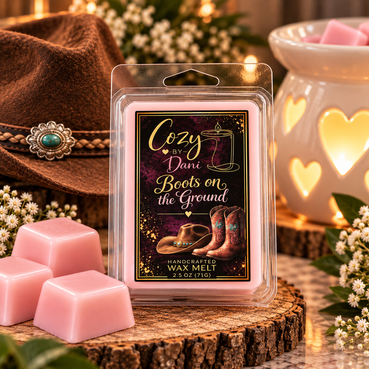 Boots on the Ground Clamshell Wax Melts