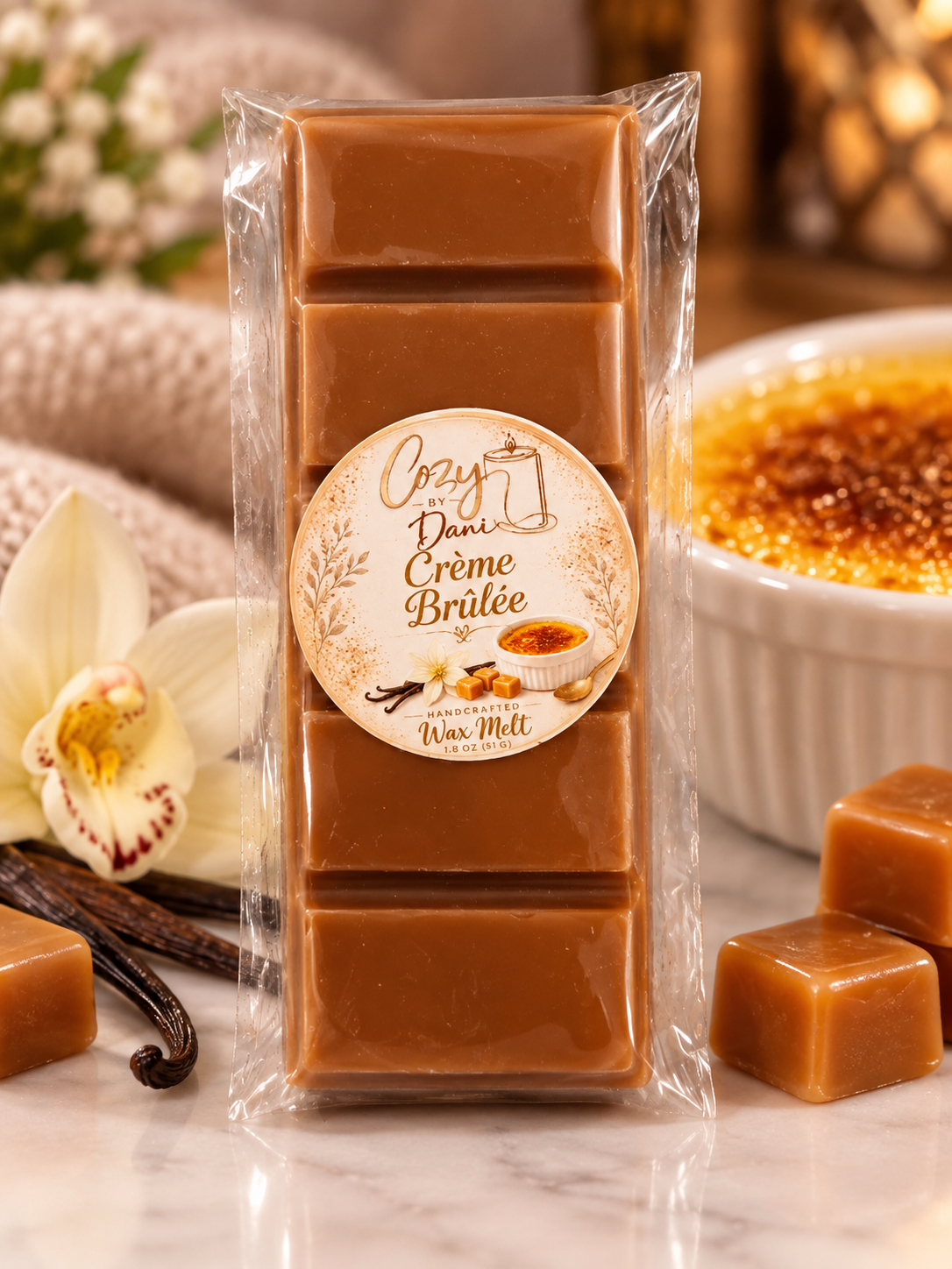 Crème Brûlée Snap Bar