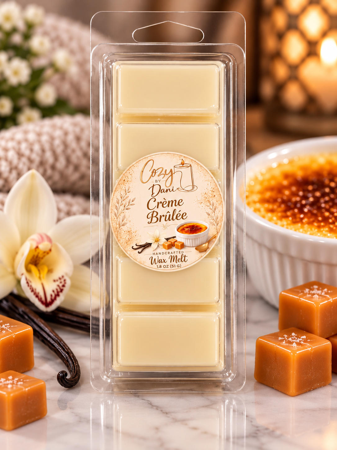 Crème Brûlée Snap Bar