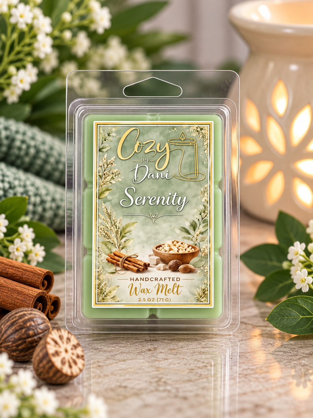 Serenity Clamshell Wax Melts