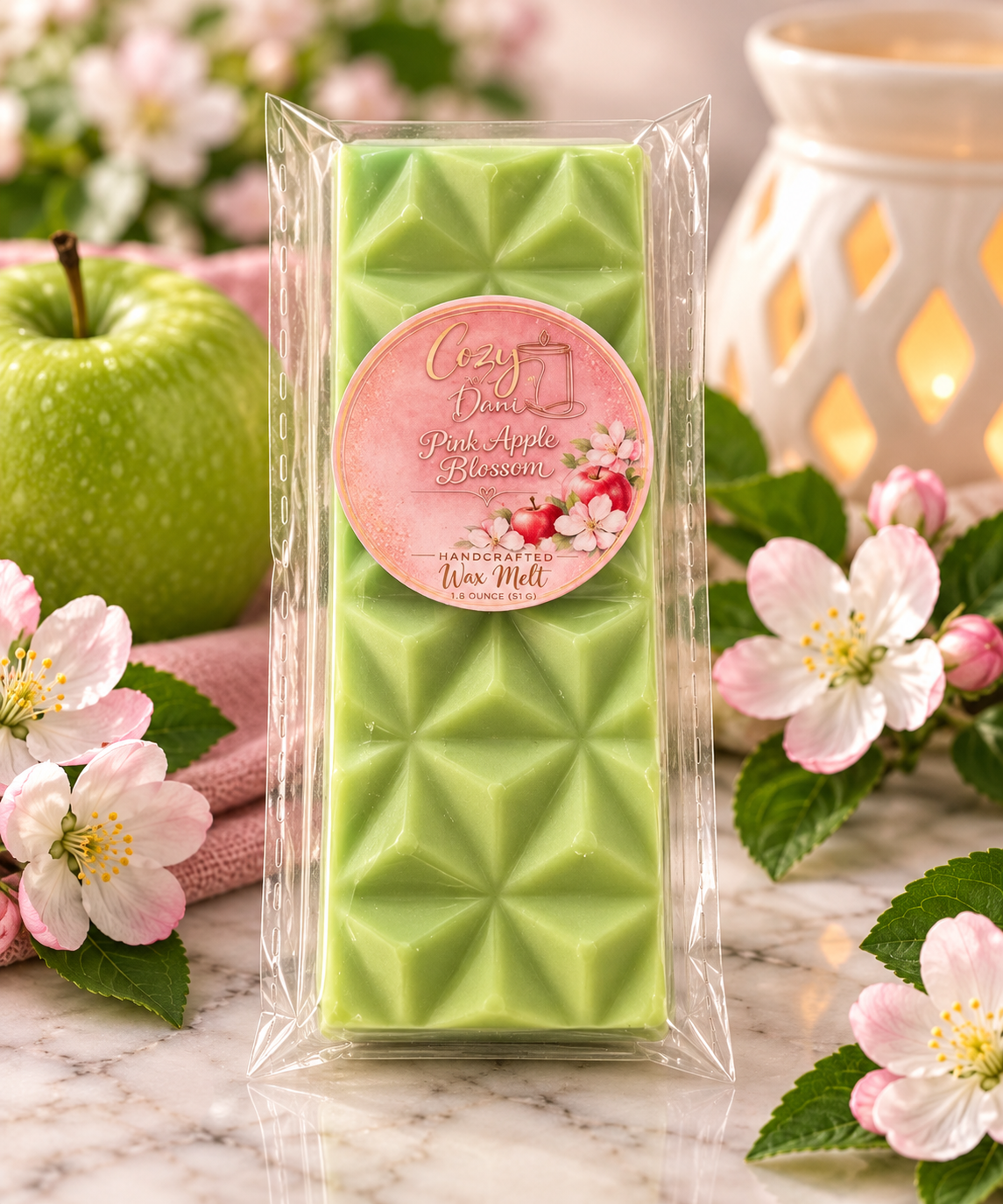 Pink Apple Blossom Snap Bar