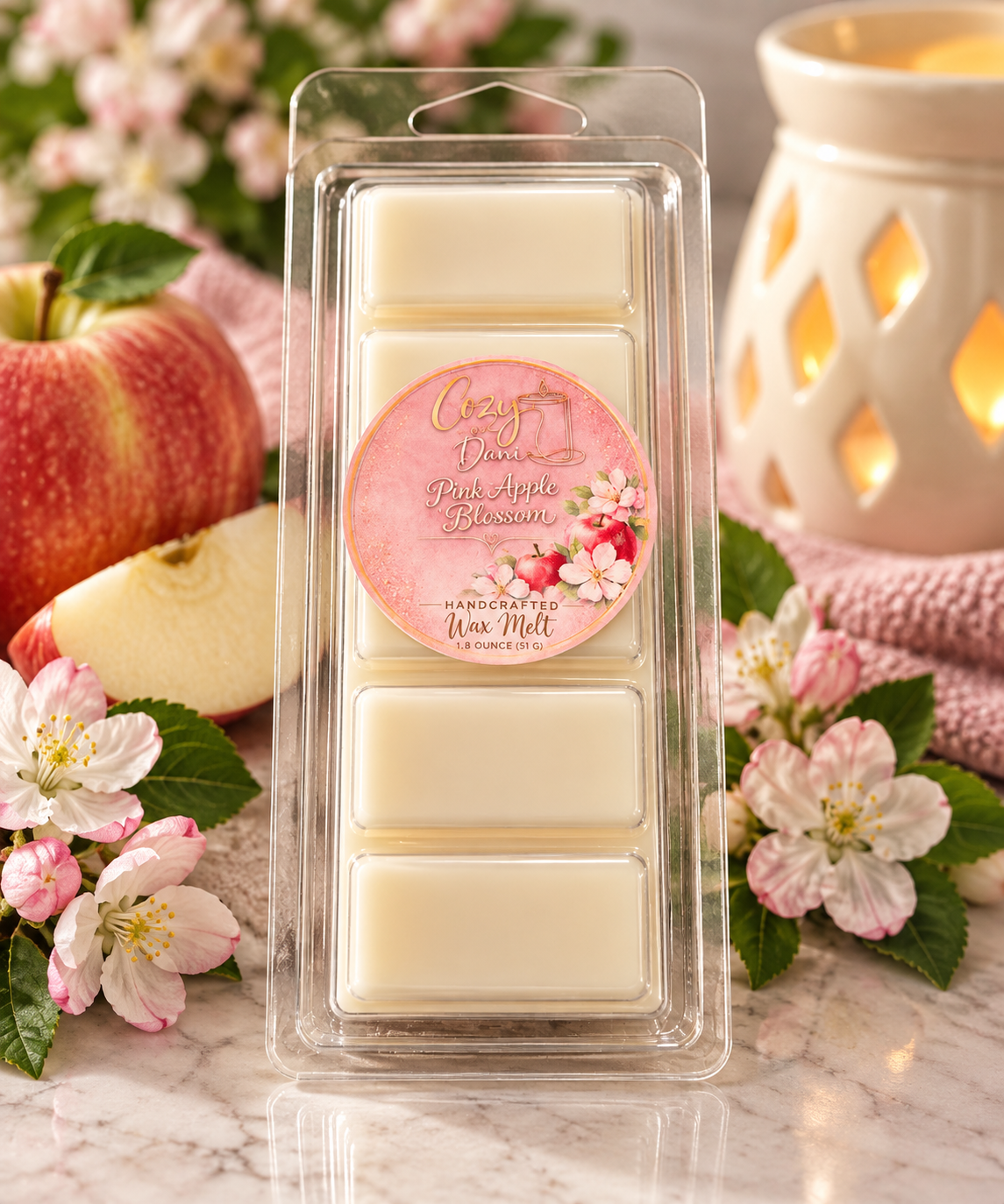 Pink Apple Blossom Snap Bar