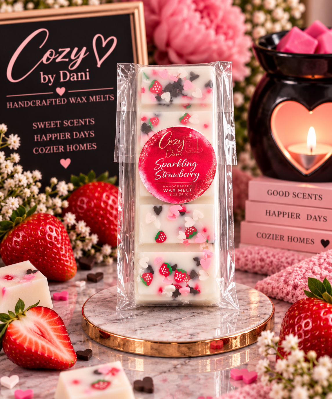 Sparkling Strawberry Snap Bar
